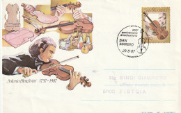 INTERO POSTALE SANMARINO 1987 FDC (RY7314 - Enteros Postales