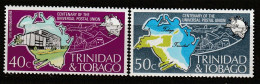 Trinidad & Tobago - N°332/3 ** (1974) U.P.U - Trinité & Tobago (1962-...)