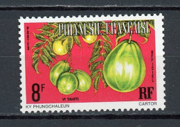 POLYNÉSIE - SERVICE - FRUITS    N° Yt  6A ** - Dienstzegels