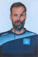 Autogramm Johannes Johann Hofer FC Blau-Weiß Linz 2019 BW VÖEST Wesenufer St. Willibald Waizenkirchen Kopfing Peuerbach - Handtekening