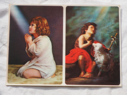 3d 3 D Lenticular Postcard Stereo Religion Prayer TOPPAN  Japan A 227 - Stereoskopie