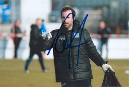 1)Autogramm Johannes Johann Hofer FC Blau-Weiß Linz 2018 BW VÖEST Wesenufer St.Willibald Waizenkirchen Kopfing Peuerbach - Handtekening