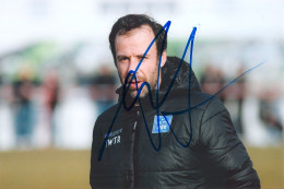 2)Autogramm Johannes Johann Hofer FC Blau-Weiß Linz 2018 BW VÖEST Wesenufer St.Willibald Waizenkirchen Kopfing Peuerbach - Handtekening