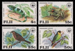 Fidschi 1979 - Mi-Nr. 387-390 ** - MNH - Vögel / Birds - Fidji (1970-...)