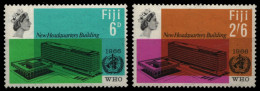 Fidschi 1966 - Mi-Nr. 196-197 ** - MNH - WHO - Fiji (...-1970)