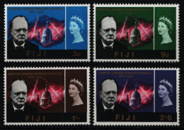 Fidschi 1966 - Mi-Nr. 187-190 ** - MNH - Winston Churchill - Fiji (...-1970)