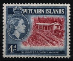 Pitcairn 1958 - Mi-Nr. 31 ** - MNH - "Schoolteacher's House" - Pitcairn Islands