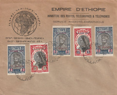 LETTERA CIRCA 1936 ETIOPIA - 5 VALORI (RY9211 - Ethiopië