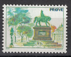 Test Stamp, Specimen, Prove, Probedruck, Reiterstandbild, Slania 1980 - 1985 - Prove E Ristampe