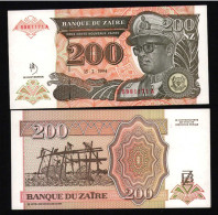 Zaire 200 Zaire 1994 Unc - Zaire