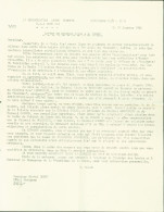 Guerre D'Algérie OAS O.A.S. Organisation Armée Secrète Zone III Région Oran Tract N°572 Général Salan à M Debre - Oorlog In Algerije