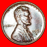 * WHEAT PENNY (1909-1958): USA  1 CENT 1951S! LINCOLN (1809-1865) · LOW START ·  NO RESERVE! - 1909-1958: Lincoln, Wheat Ears Reverse