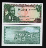 Kenya 10 Shilingi 1978 Unc - Kenia