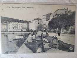 La Ciotat , Quai Ganteaume , Réparation Des Filets - La Ciotat