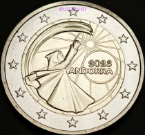 2 Euro Gedenkmünze 2023 Nr. 35 - Andorra - Fest Der Sommersonnenwende UNC Aus BU Coincard - Andorre