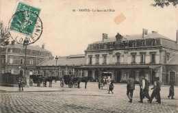 FRANCE - Nantes - La Gare De L'Etat - Carte Postale Ancienne - Nantes