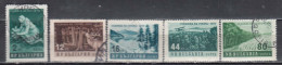 Bulgaria 1957 - Week Of The Forest, Mi-Nr. 1035/39, Used - Gebruikt