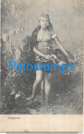 220407 SINGAPOUR SINGAPORE COSTUMES NATIVE SEMI NUDE POSTAL POSTCARD - Singapour