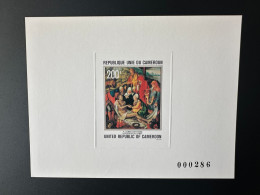 Cameroun Cameroon Kamerun 1978 Mi. 880 Epreuve De Luxe Proof Tableau Art Kunst Albrecht Dürer Christ Déposition - Altri & Non Classificati