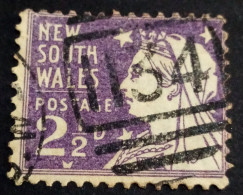 Australia-New South Wales, Mi 82, 1899, 2.5 D Violet,  VF - Usados