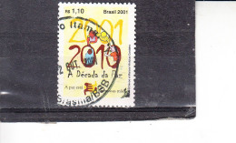 BRASILE  2001 - Yvert 2680° -Pace - Used Stamps