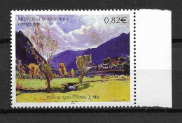 ANDORRE FR ,  No 615 , NEUF , ** , SANS CHARNIERE, TTB . - Unused Stamps