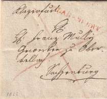 AS58  --  AUSTRIA   --  KLAGENFURT, WOLSBERG  Nach MICHELDORF  --   PREPHILATELIC  FOLDED LETTER  --  FALTBRIEF --  1839 - ...-1850 Prefilatelia