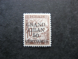 GRAND LIBAN : TB Timbre Taxe N° 1, Neuf X . - Timbres-taxe