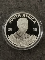 COFFRET 1 RAND BE ARGENT 2013 NELSON MANDELA 4355 EX. AFRIQUE DU SUD - Collezioni