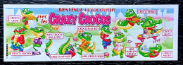 Bpz Papier Crazy Crocos (City Crocos) FRANCE (1 ) - Monoblocchi