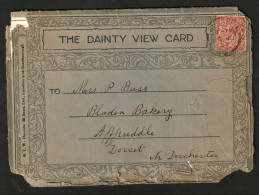 Isle Of Wight   .   1927   .   The Dainty View Card "Souvenir Of Shanklin" - Shanklin