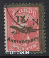 #48 Great Britain Lundy Island Puffin Stamp IX Anniversary Green Overprint #47(iii) 1/2p Retirment Sale Prtice Slashed! - Local Issues