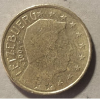 2004 -  LUSSEMBURGO  - MONETA IN EURO - DEL VALORE DI 10  CENTESIMI - USATA - Luxembourg