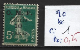 CILICIE 90 ** Côte 1 € - Unused Stamps