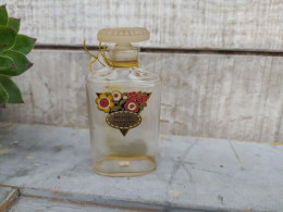 Ancien Flacon De Parfum Rose Cheramy Paris Art Déco - Flakons (leer)