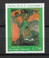 ANDORRE FR ,  No 587 , NEUF , ** , SANS CHARNIERE, TTB . - Unused Stamps