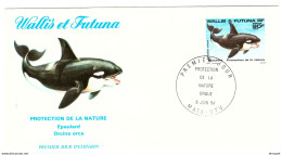FDC PROTECTION DE LA NATURE EPAULARD 5 JUIN 1984 - Cartas & Documentos