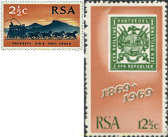 50001 MNH SUDAFRICA 1969 CABALLOS - Unused Stamps