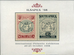 78741 MNH SUDAFRICA 1998 ILSAPEX 98. EXPOSICION FILATELICA INTERNACIONAL - Ongebruikt