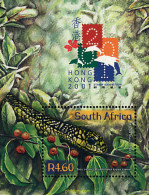 74861 MNH SUDAFRICA 2001 HONG KONG 2001. EXPOSICION FILATELICA INTERNACIONAL - Ongebruikt