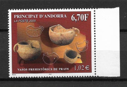 ANDORRE FR ,  No 538 , NEUF , ** , SANS CHARNIERE, TTB . - Unused Stamps