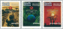 103505 MNH SUDAFRICA 2002 JOHANNESBURG 2002. CUMBRE MUNDIAL PARA EL DESARROLLO SOSTENIBLE - Ongebruikt