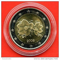 La 2.00 Euro Finlande 2008 Unc Sans Capsule - Finlande