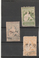 /// ALLEMAGNE ///  BAVIERE BAYER --- K B Stempel, Wappenloewe -  Les Trois - Timbres Fiscaux 1880 - Other & Unclassified