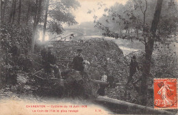 FRANCE - Charenton - Cyclone Du 16 Juin 1908 - Le Coin De L'ile Le Plus Ravagé - Animé - Carte Postale Ancienne - Charenton Le Pont
