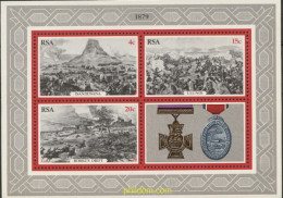 231180 MNH SUDAFRICA 1979 ESCENAS DE LA BATALLA DE ZOULOULAND - Nuevos