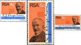 231175 MNH SUDAFRICA 1973 CENTENARIO DEL NACIMIENTO DE CORNELIS JACOB LANGENHOVEN - Neufs