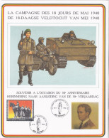 De 18-daagse Veldtocht Van Mei 1940 / La Campagne Des 18 Jours De Mai 1940 - Herdenkingsdocumenten