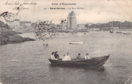 FRANCE - Saint Servan - La Tour Solidor - Barque - Animé - Carte Postale Ancienne - Saint Servan