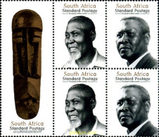 278632 MNH SUDAFRICA 2011 PERSONALIDAD - ALBERT LUTHULI (1898-1967) POLITICO Y PREMIO NOBEL DE LA PAZ - Neufs